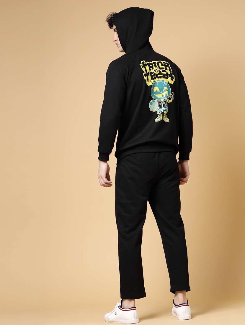 men printed long sleeve full length track suit - 22228220 -  Standard Image - 1