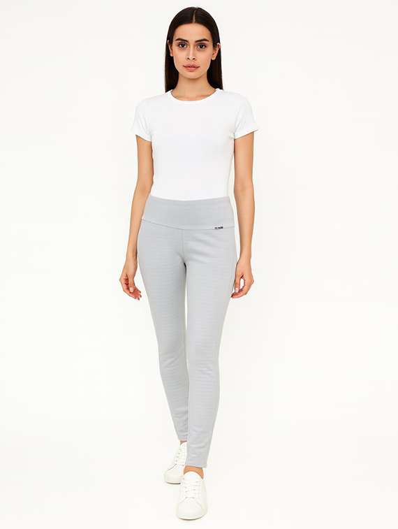 women solid mid rise jegging - 22228311 -  Standard Image - 1