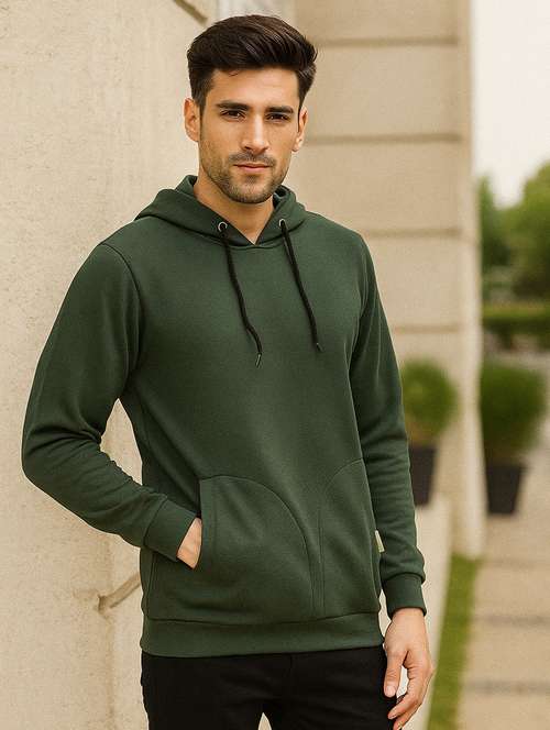 men solid long sleeve regular fit sweatshirt - 22228589 -  Standard Image - 0