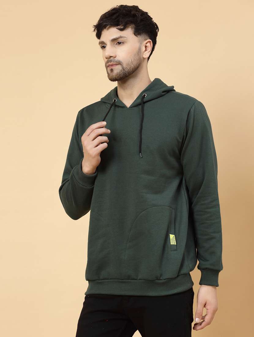 men solid long sleeve regular fit sweatshirt - 22228589 -  Standard Image - 1