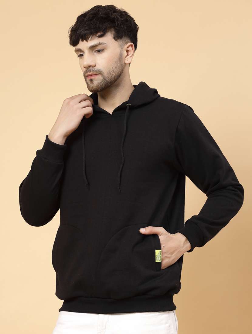 men solid long sleeve regular fit sweatshirt - 22228590 -  Standard Image - 1