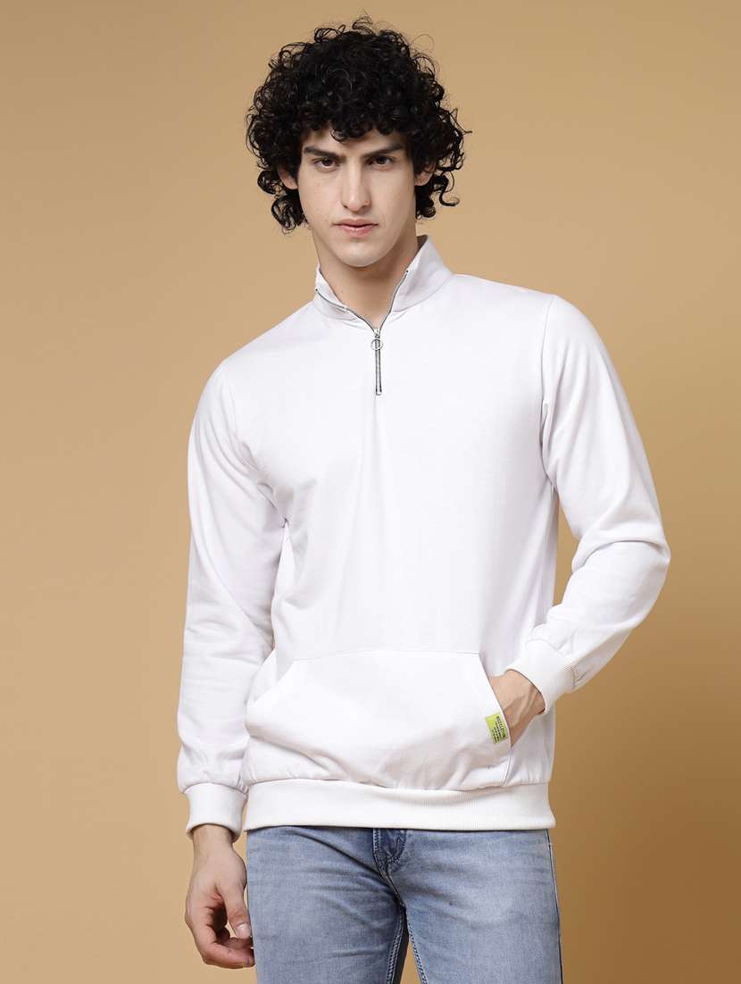 Men Back Print Long Sleeve Regular Fit Sweatshirt - 22228615 -  Standard Image - 1