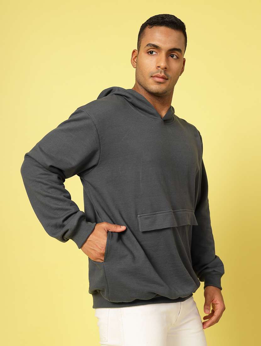 men back print long sleeve oversized sweatshirt - 22228629 -  Standard Image - 1