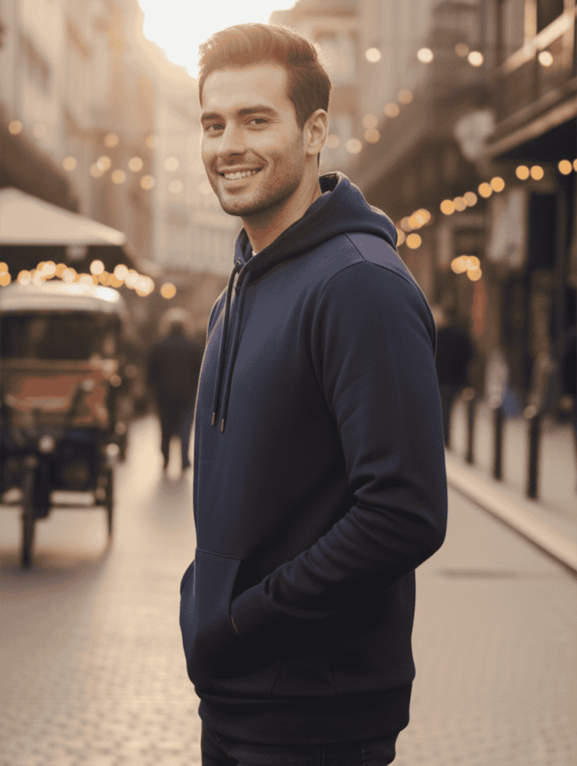 men solid long sleeve regular fit sweatshirt - 22228647 -  Standard Image - 1