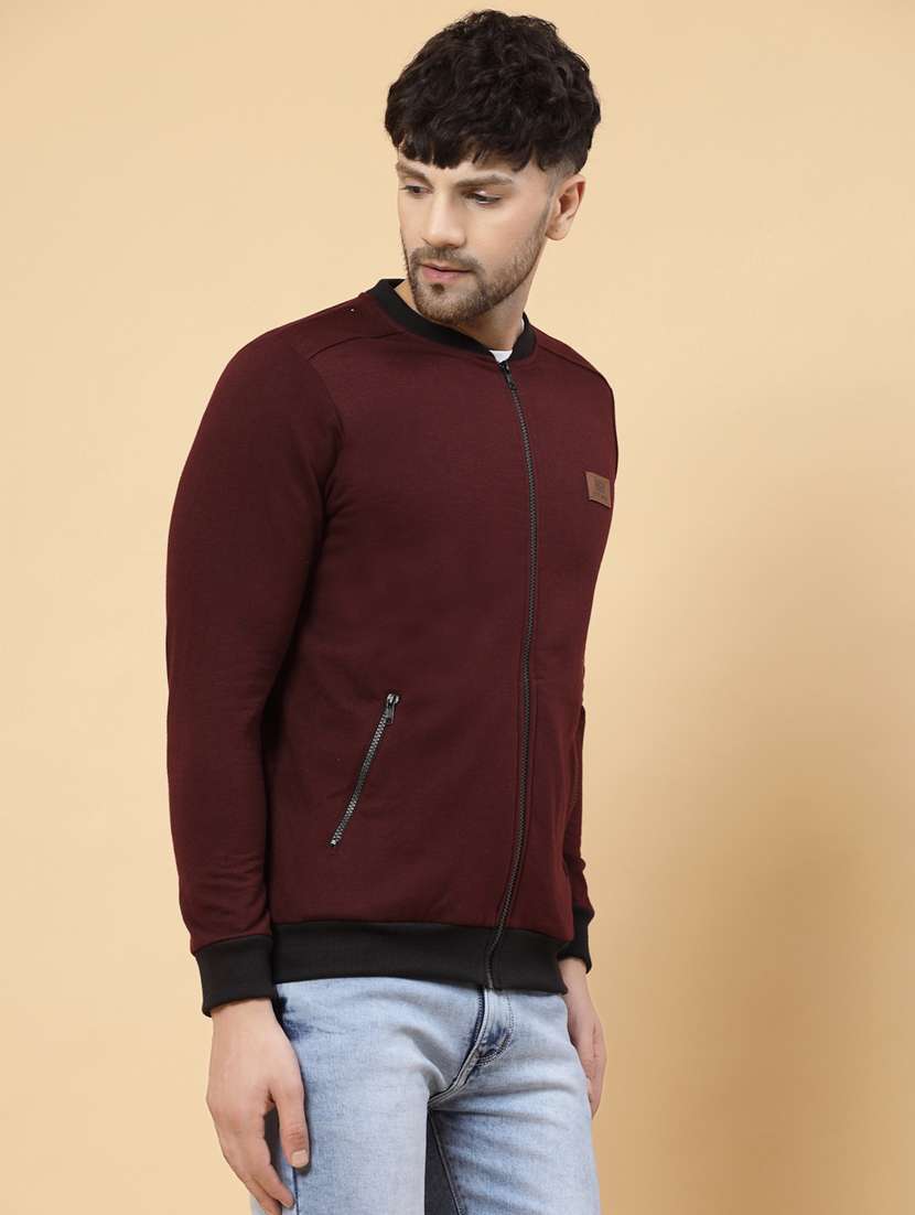 men solid long sleeve regular fit sweatshirt - 22228653 -  Standard Image - 1