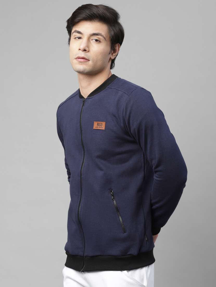 men solid long sleeve regular fit sweatshirt - 22228659 -  Standard Image - 1