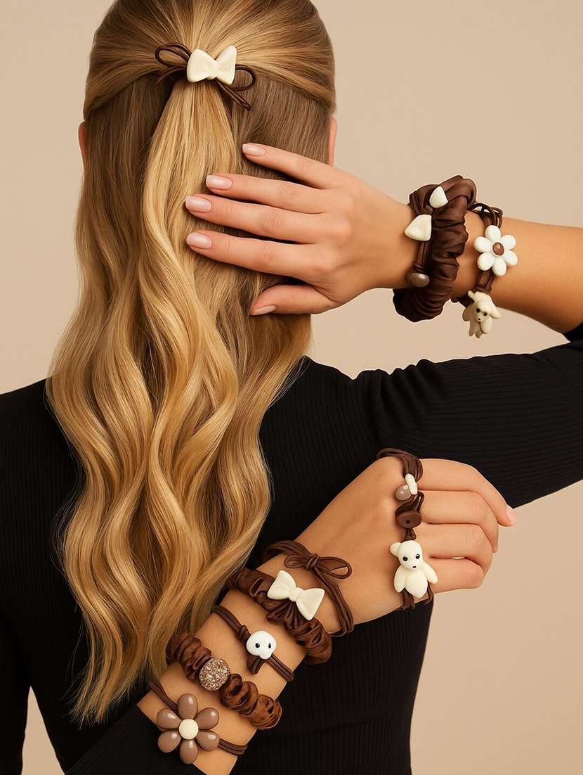 women pack of 7 rubber bands