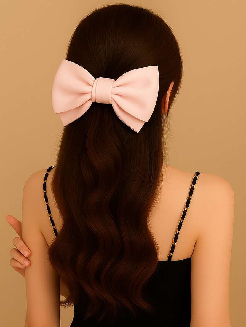 women bow embellished clutcher