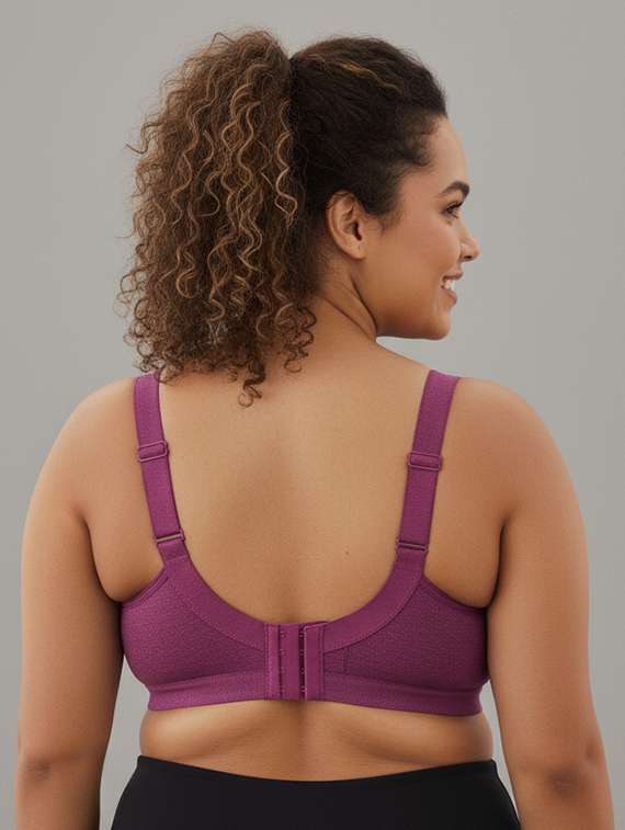 women plus size solid non padded minimizer bra - 22229791 -  Standard Image - 1