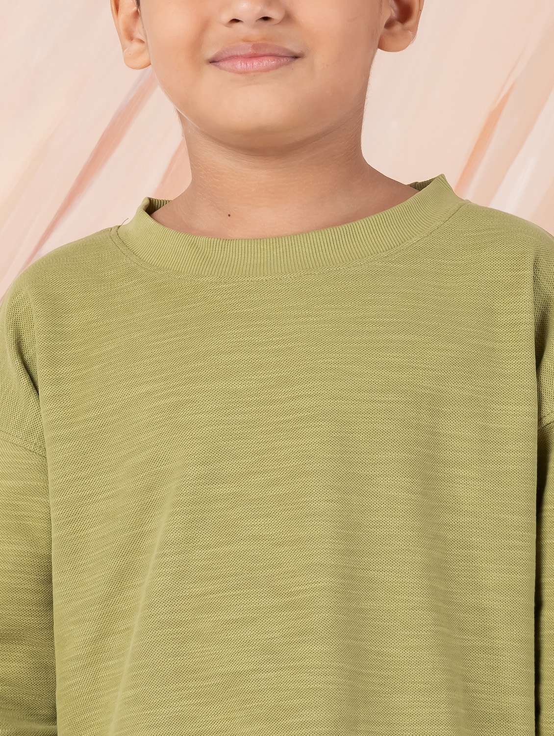 boys solid long sleeve sweatshirt - 22229810 -  Standard Image - 4
