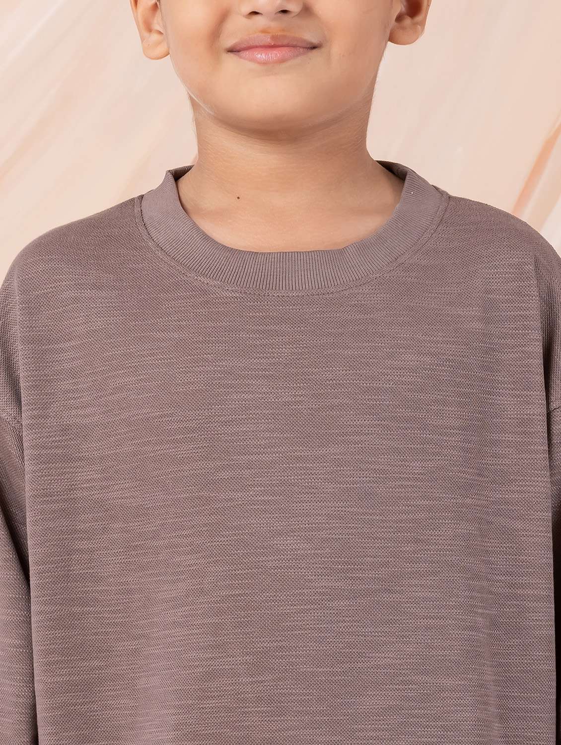 boys solid long sleeve sweatshirt - 22229812 -  Standard Image - 4