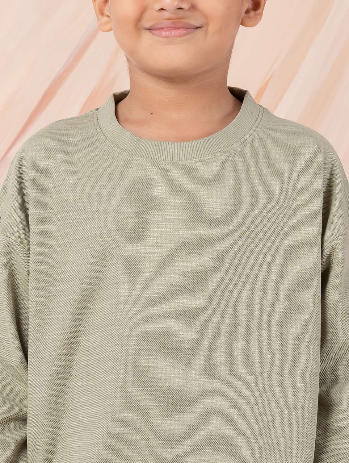 boys solid long sleeve sweatshirt - 22229813 -  Standard Image - 4