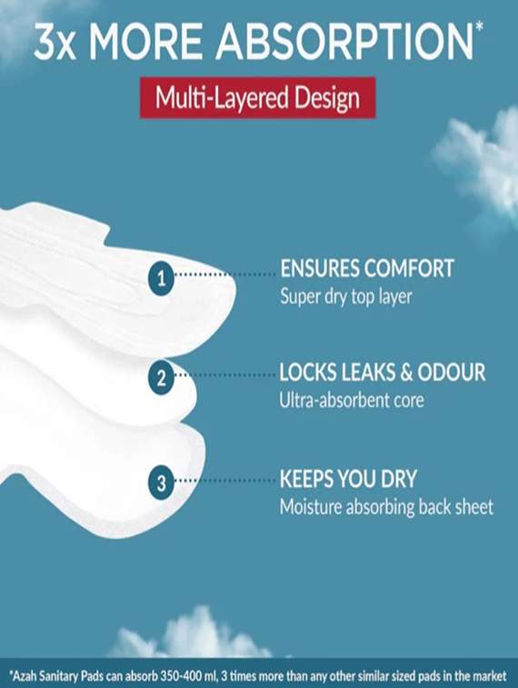 soft & rash free sanitary pads for women|xl- ped - 22229931 -  Standard Image - 4