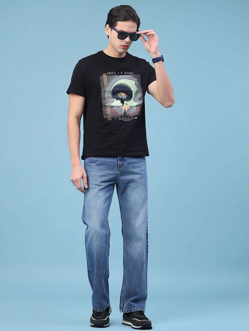 men washed mid rise full length jeans - 22230476 -  Standard Image - 4