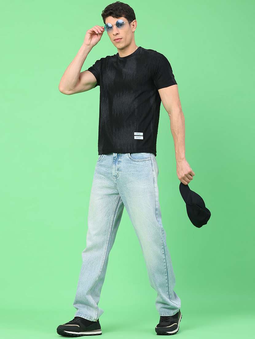 men washed mid rise full length jeans - 22230477 -  Standard Image - 4