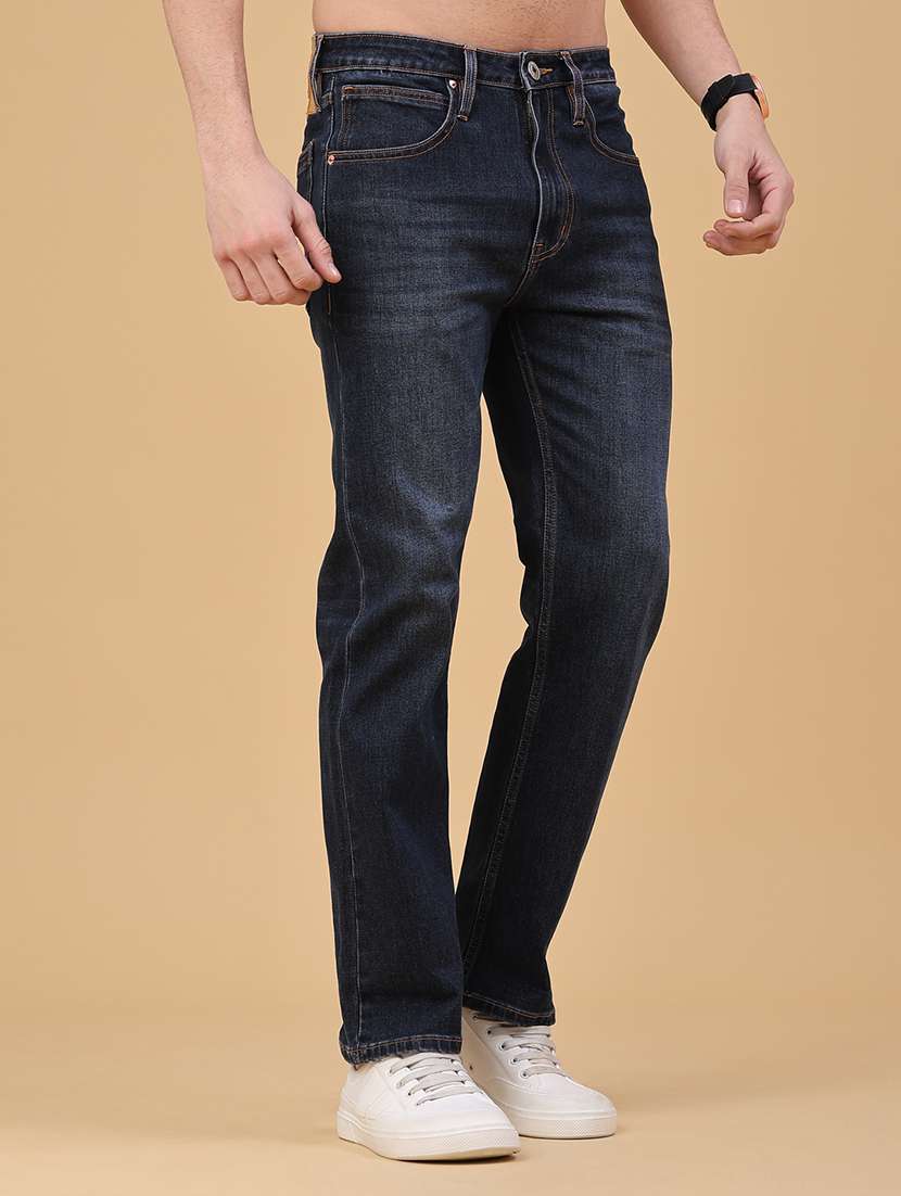 men washed mid rise full length jeans - 22230479 -  Standard Image - 1
