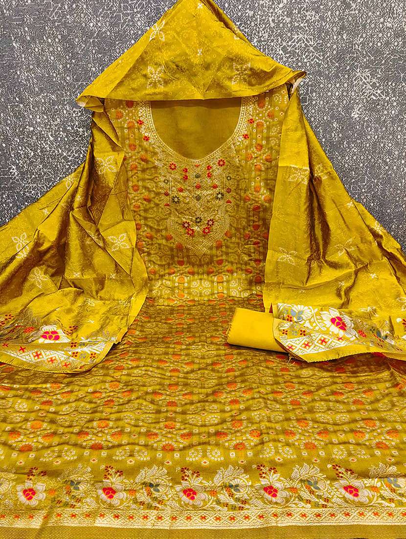 women self design unstitched suit set - 22230586 -  Standard Image - 1