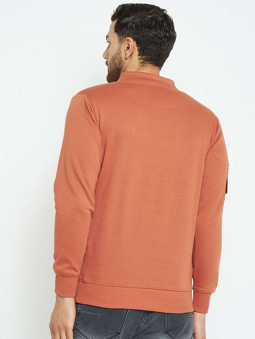 men typographic long sleeve regular fit sweatshirt - 22230689 -  Standard Image - 1