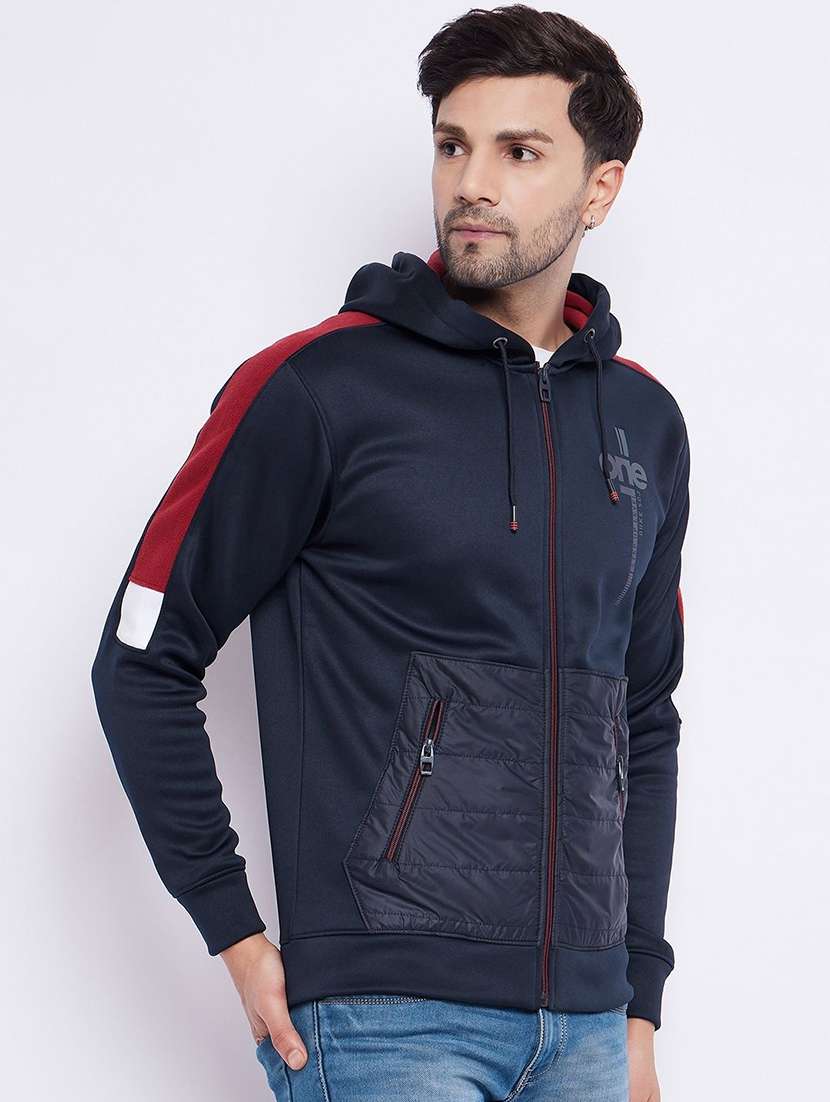 men printed long sleeve regular fit sweatshirt - 22230693 -  Standard Image - 1