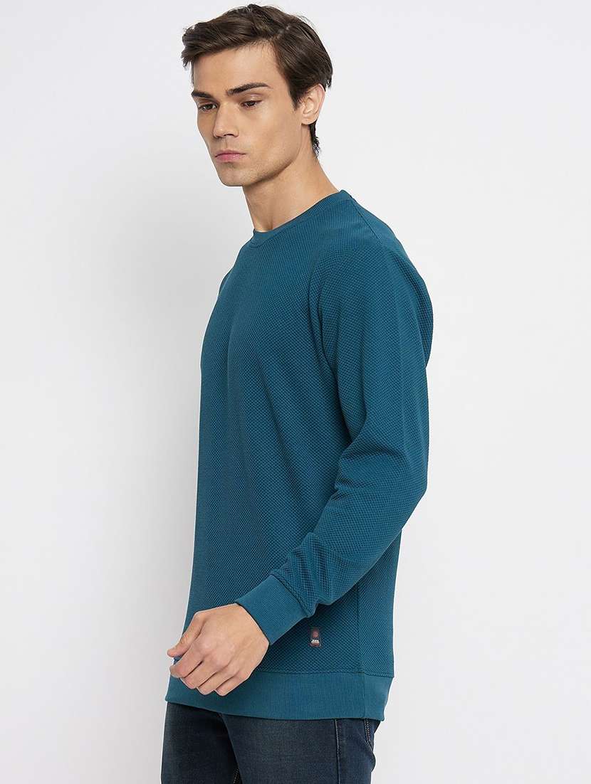 men solid long sleeve regular fit sweatshirt - 22230696 -  Standard Image - 1