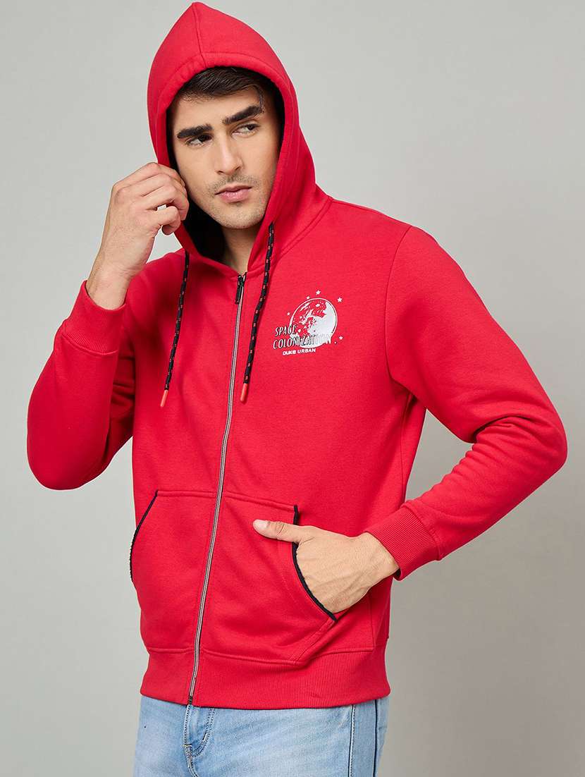 men printed long sleeve regular fit sweatshirt - 22230722 -  Standard Image - 1