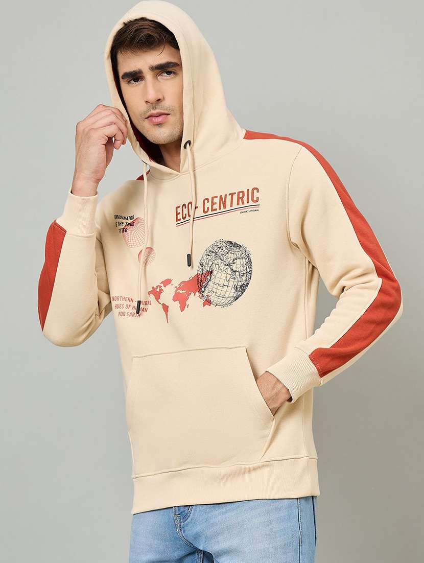 men printed long sleeve regular fit sweatshirt - 22230732 -  Standard Image - 1