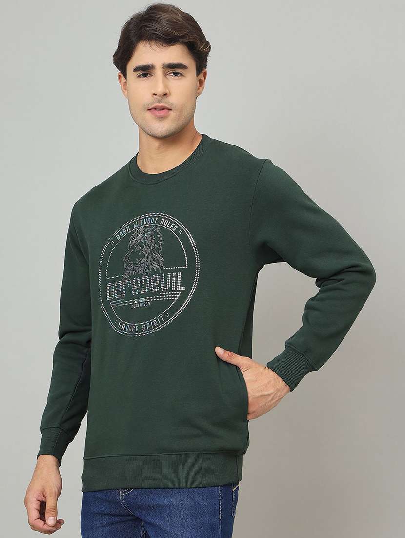 men printed long sleeve regular fit casual shirt - 22230738 -  Standard Image - 1