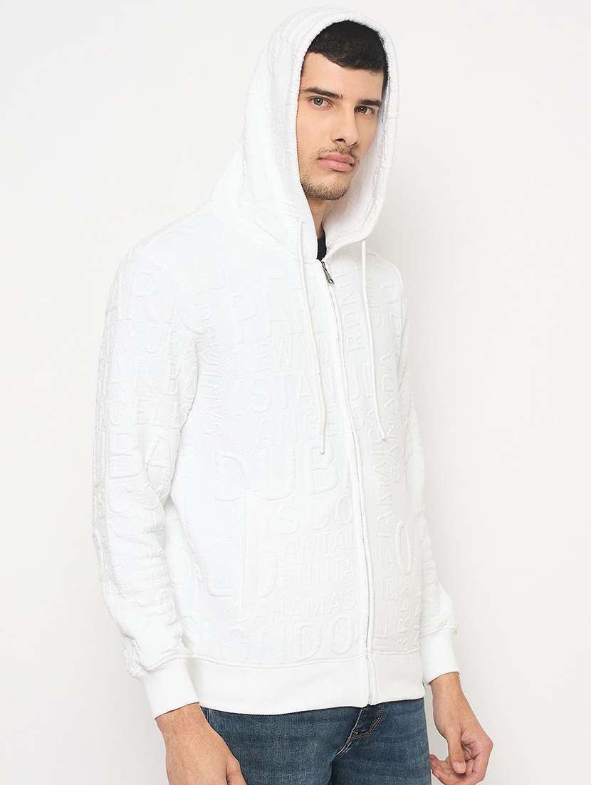 men self design long sleeve regular fit sweatshirt - 22230756 -  Standard Image - 1