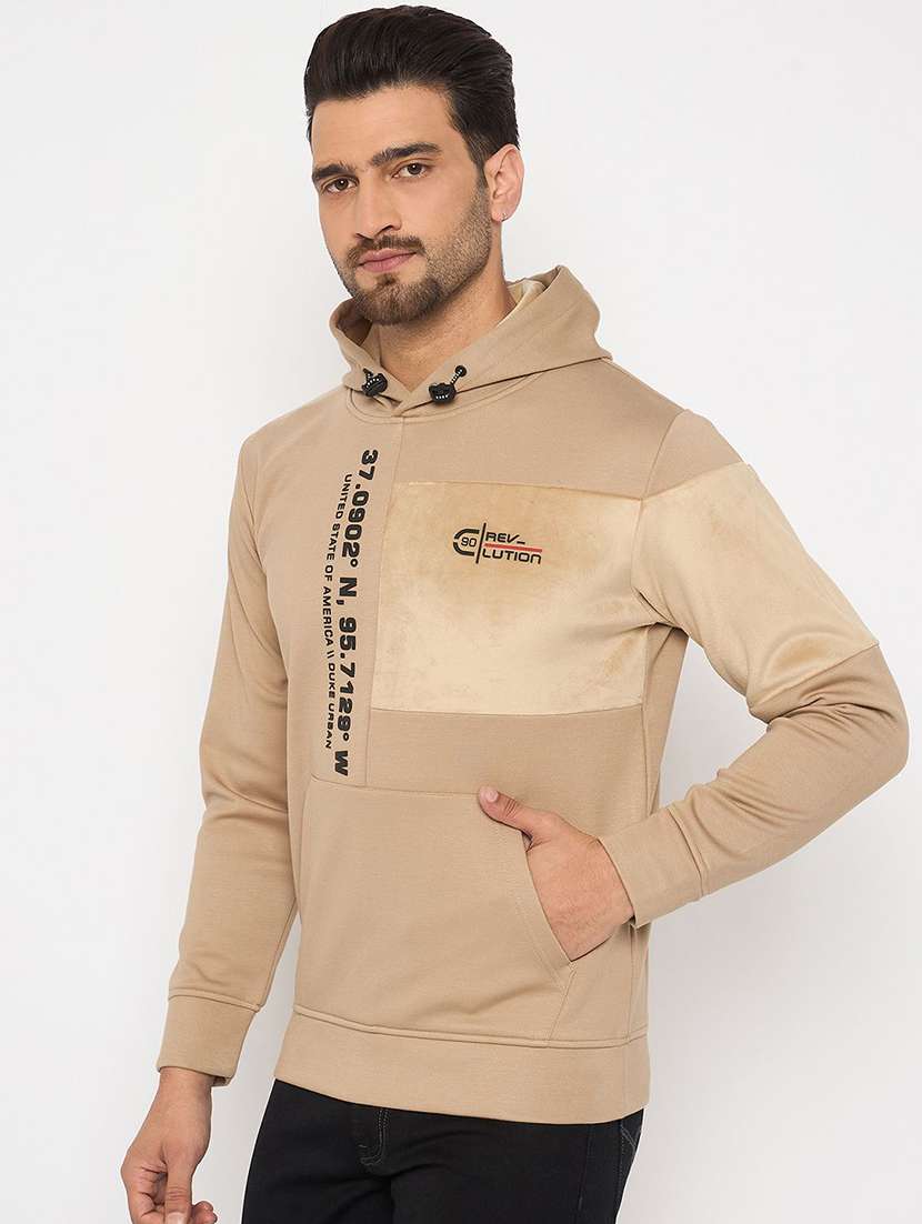 men typographic long sleeve regular fit sweatshirt - 22230758 -  Standard Image - 1