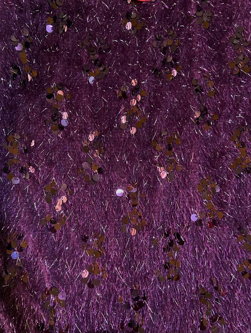 women sequined long sleeve crop shrug - 22230821 -  Standard Image - 4