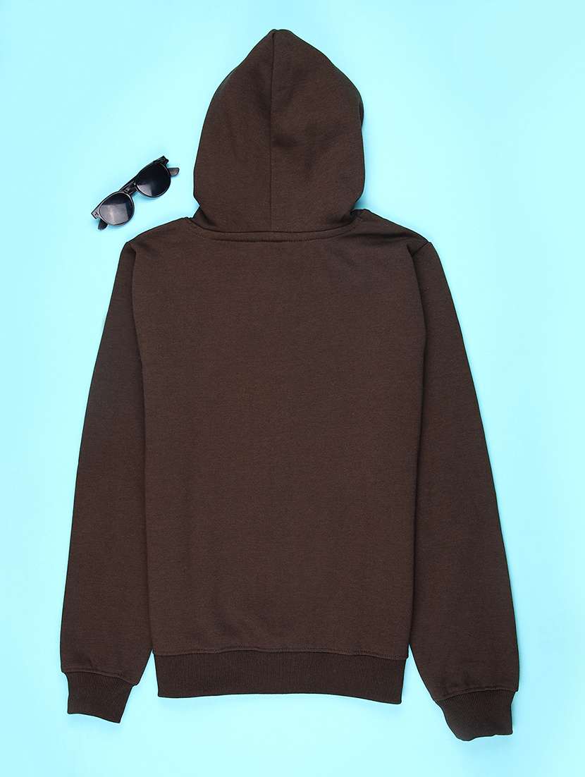 girls printed long sleeve hooded sweatshirt - 22231439 -  Standard Image - 1