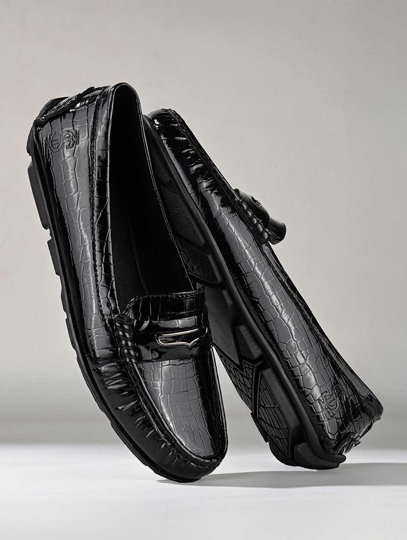 women textured slip on horsebit loafer - 22231444 -  Standard Image - 1