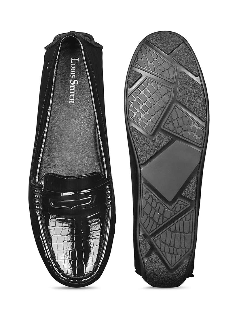 women textured slip on horsebit loafer - 22231444 -  Standard Image - 4