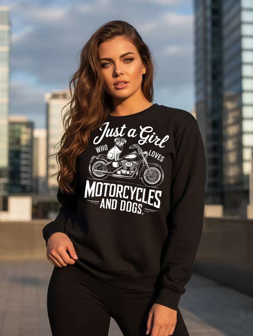women printed long sleeve sweatshirt