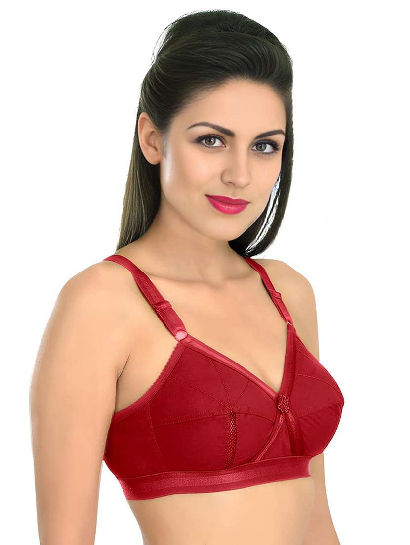 women solid non padded minimizer bra - 22231577 -  Standard Image - 1