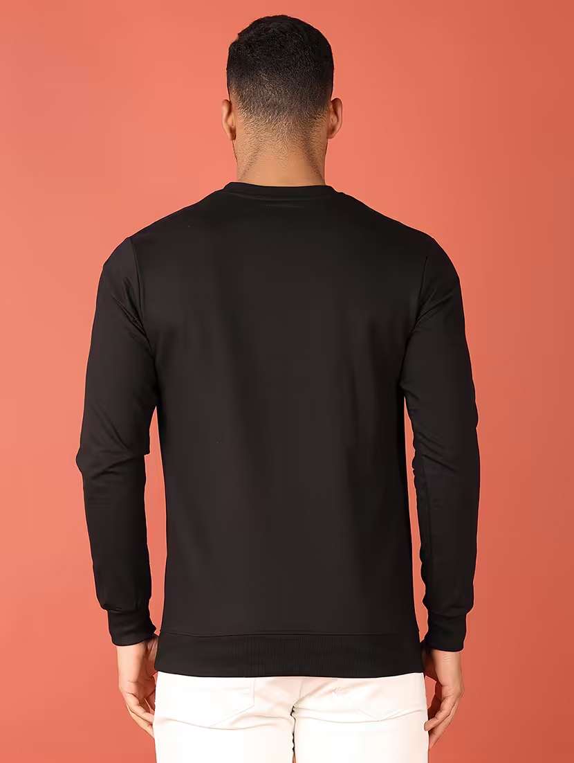 men front print long sleeve regular fit sweatshirt - 22231611 -  Standard Image - 1