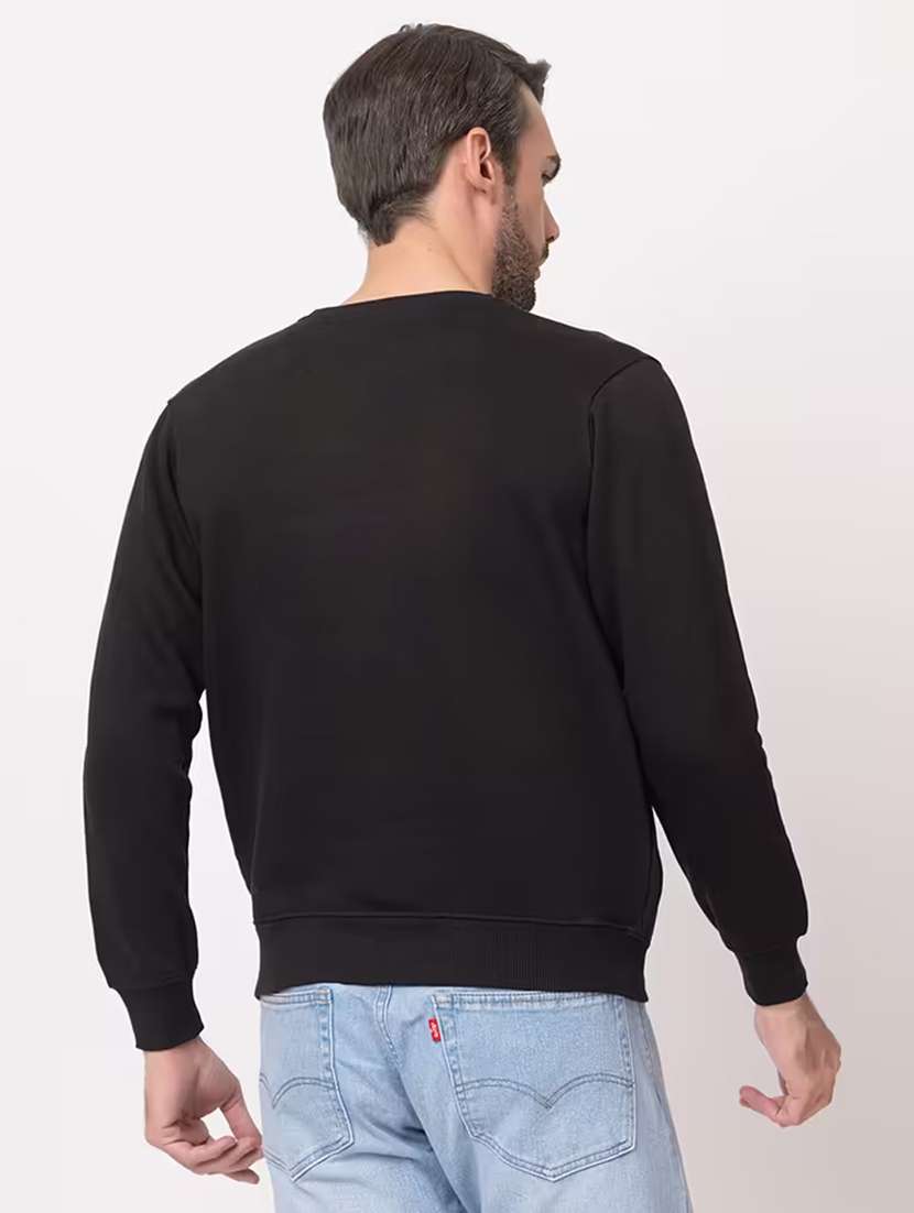 men front print long sleeve regular fit sweatshirt - 22231613 -  Standard Image - 1