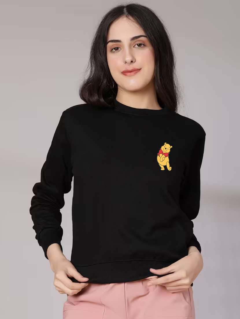 women front & back print long sleeve sweatshirt - 22231629 -  Standard Image - 1