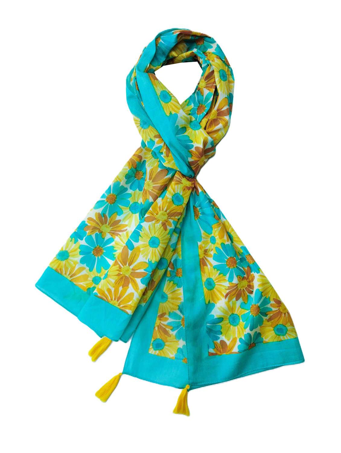 women floral printed scarf - 22231633 -  Standard Image - 1
