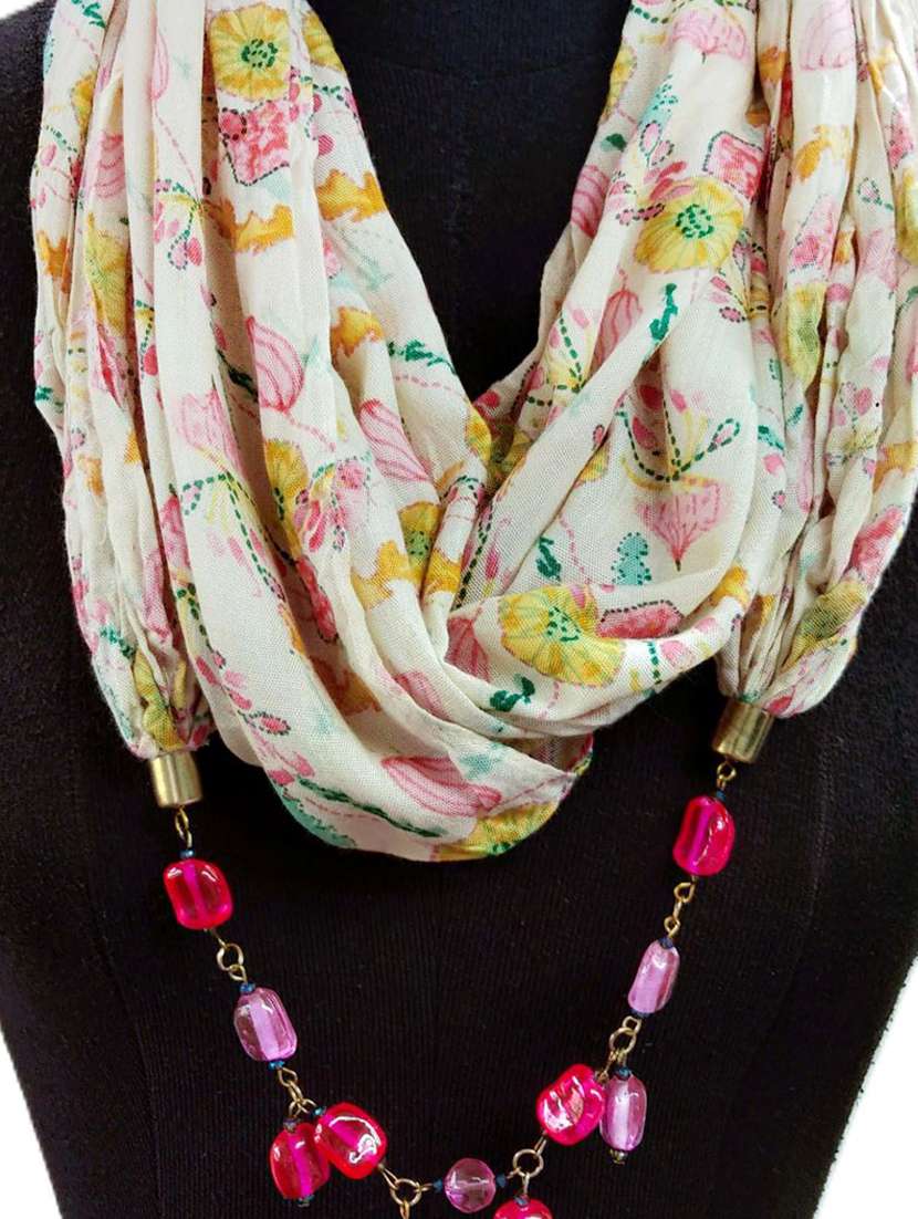 women floral printed scarf - 22231781 -  Standard Image - 1