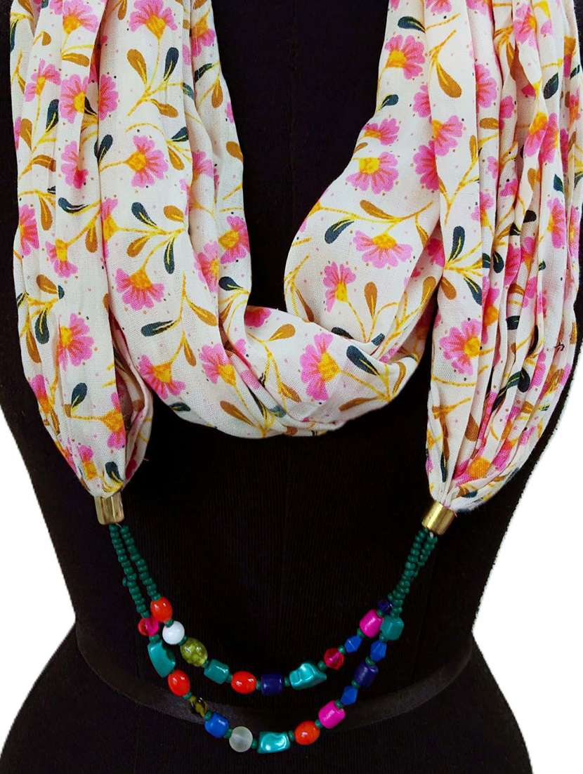 women floral printed scarf - 22231782 -  Standard Image - 1