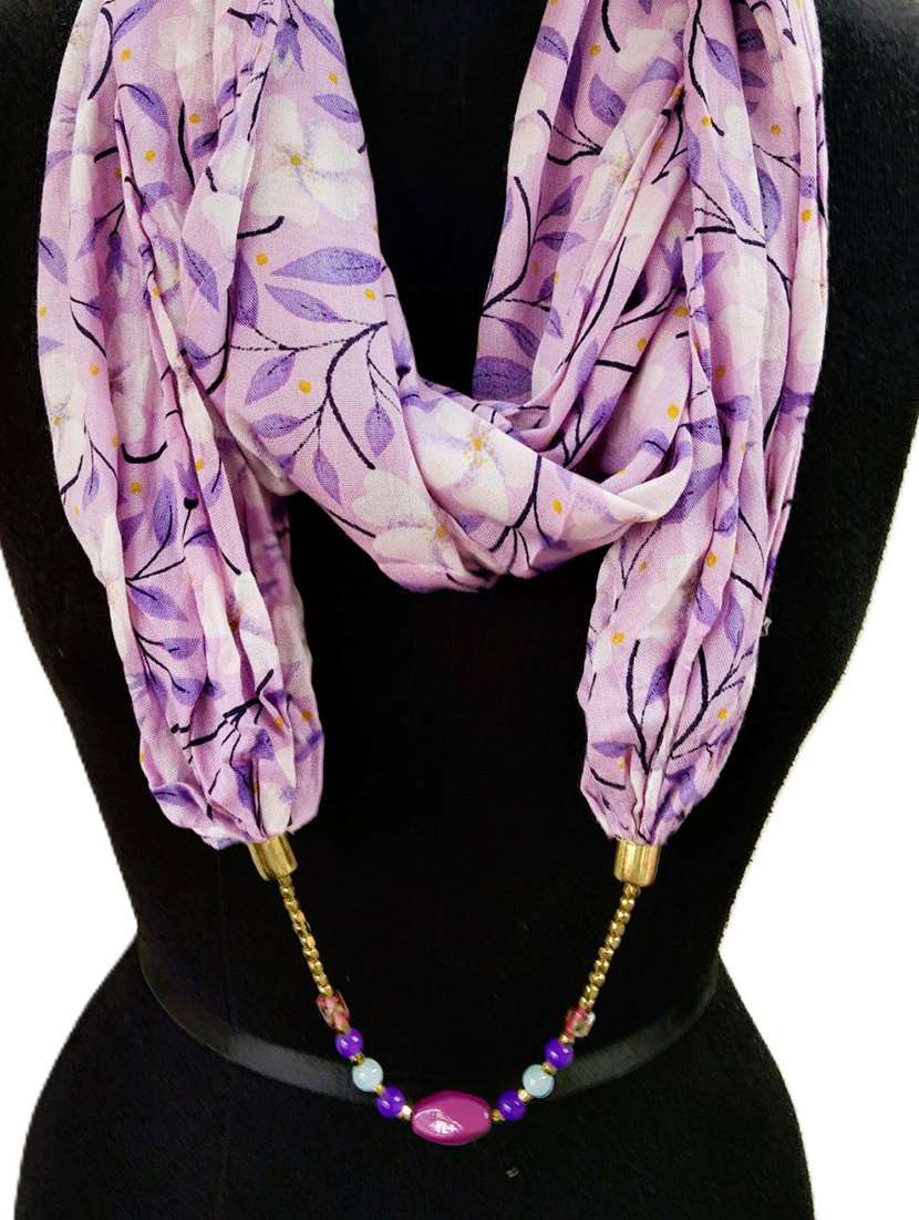women floral printed scarf - 22231785 -  Standard Image - 1