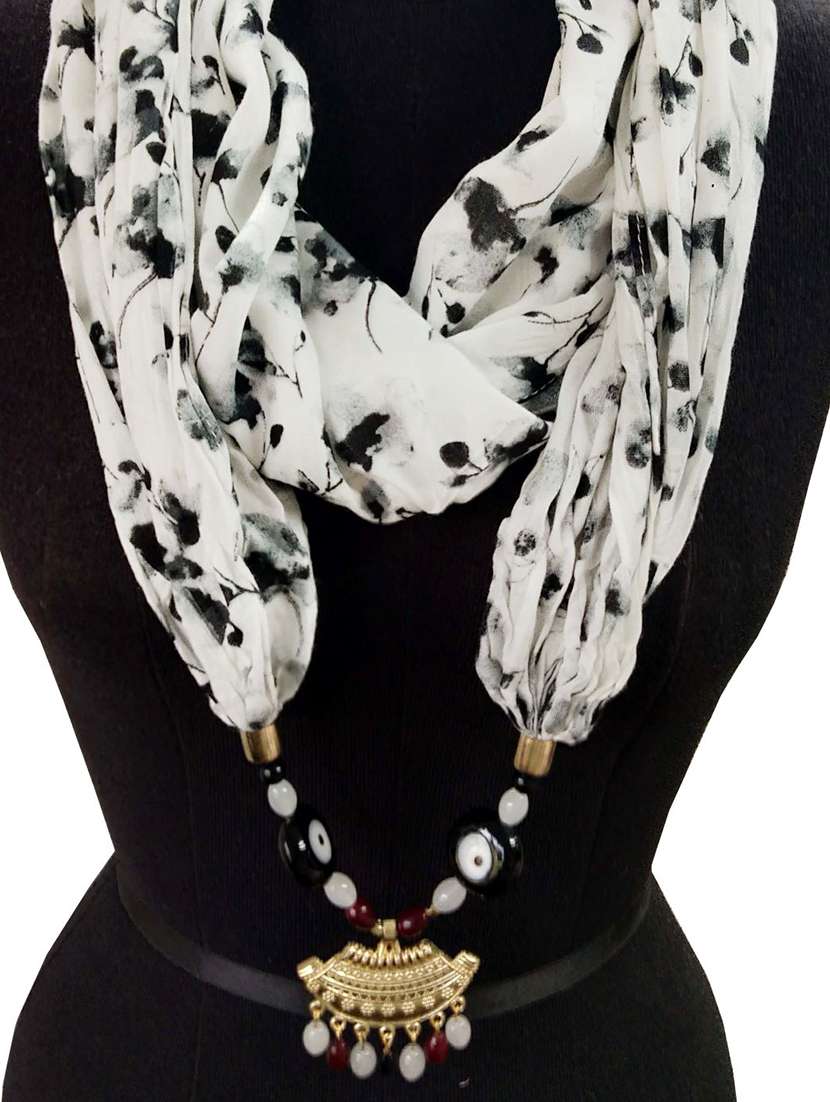 women printed scarf - 22231788 -  Standard Image - 1