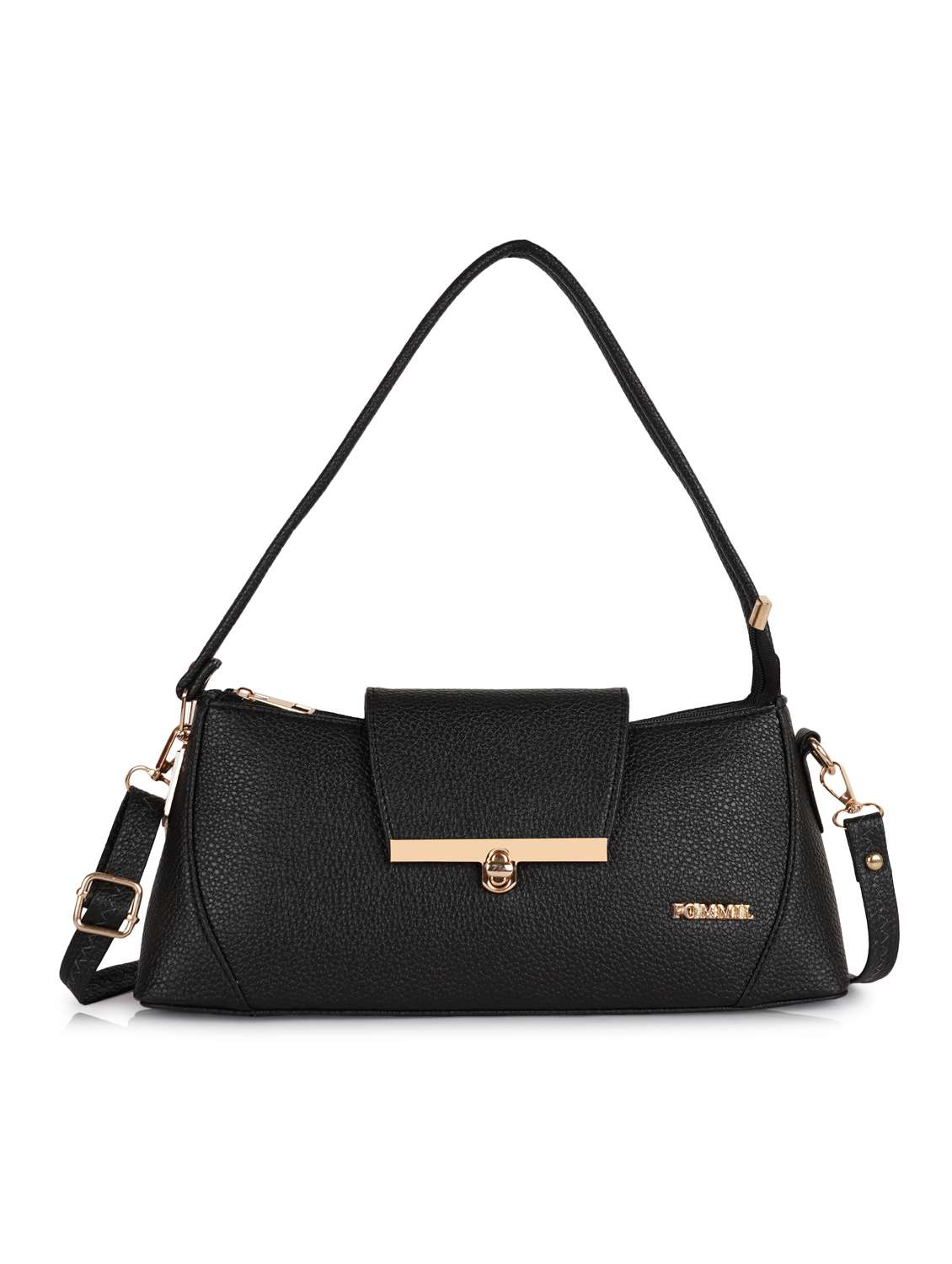 women solid structure handheld bag