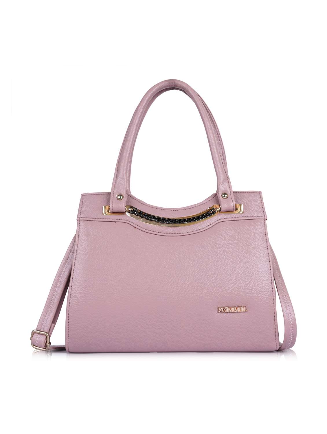 women solid structure handheld bag