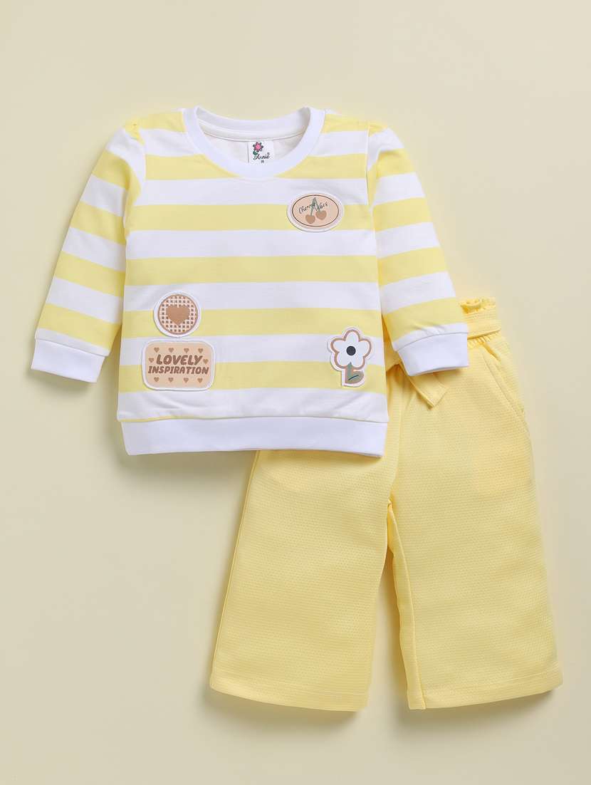 girls printed long sleeve full lenght set - 22238755 -  Standard Image - 1