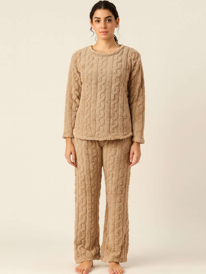 women self designed nightwear pyjama set  - 22238857 -  Standard Image - 1