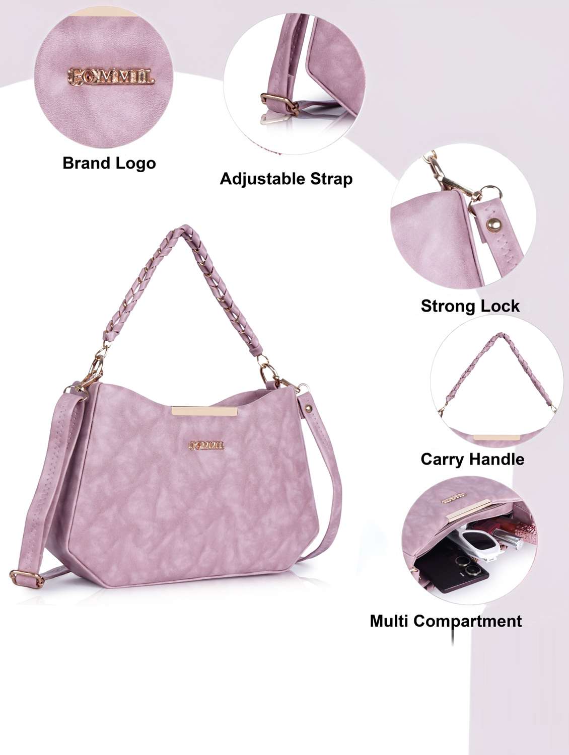 women printed structure handheld bag - 22238862 -  Standard Image - 4