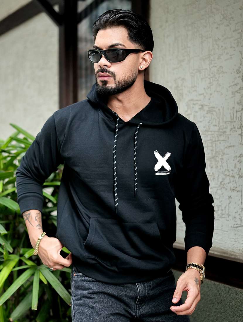 men printed long sleeve regular fit sweatshirt - 22238901 -  Standard Image - 1