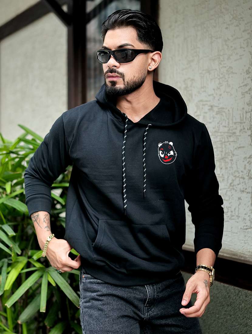 men printed long sleeve regular fit sweatshirt - 22238904 -  Standard Image - 1